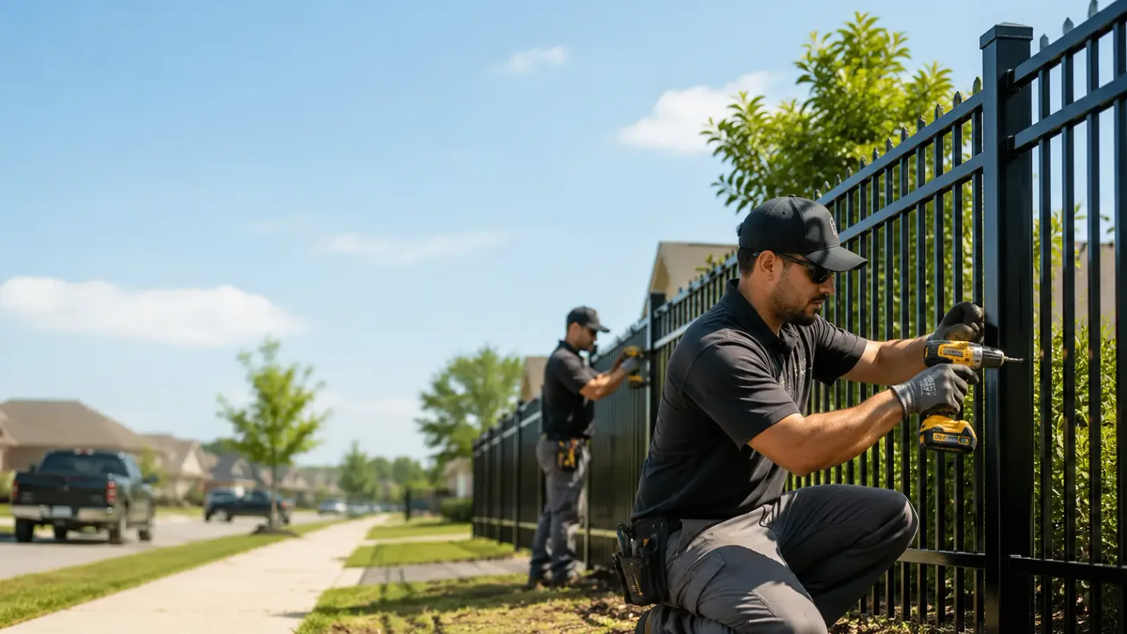 Metal Fence Installation in Maple Grove, MN